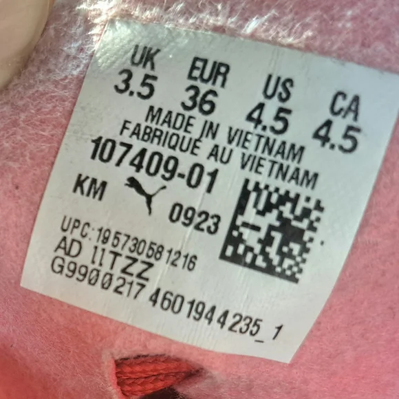 Puma Ultra Play Youth FG/AG Cleats, Kids Size 4.5 Soccer Football Athletic Shoes - Picture 11 of 11